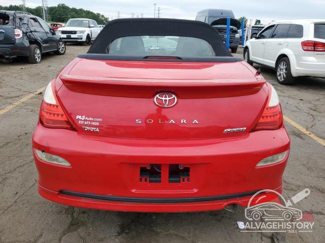 4T1FA38P37U115541 2007 TOYOTA CAMRY SOLA photo no. 6