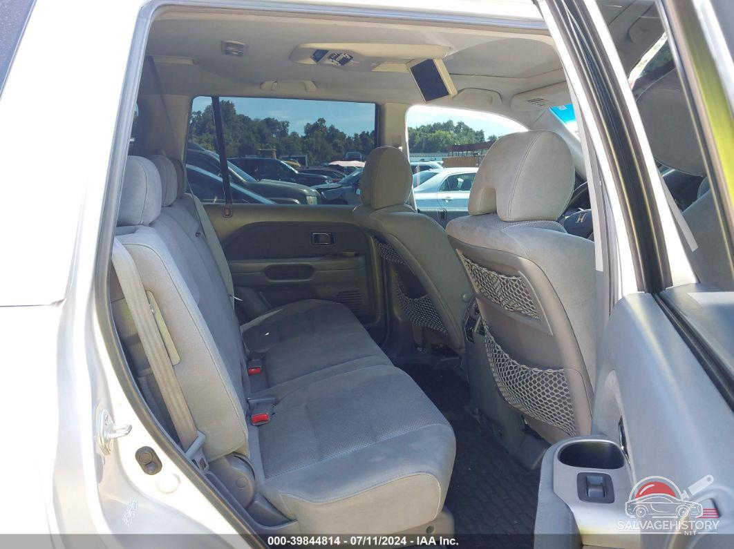 5FNYF18398B055436 2008 HONDA PILOT photo no. 8
