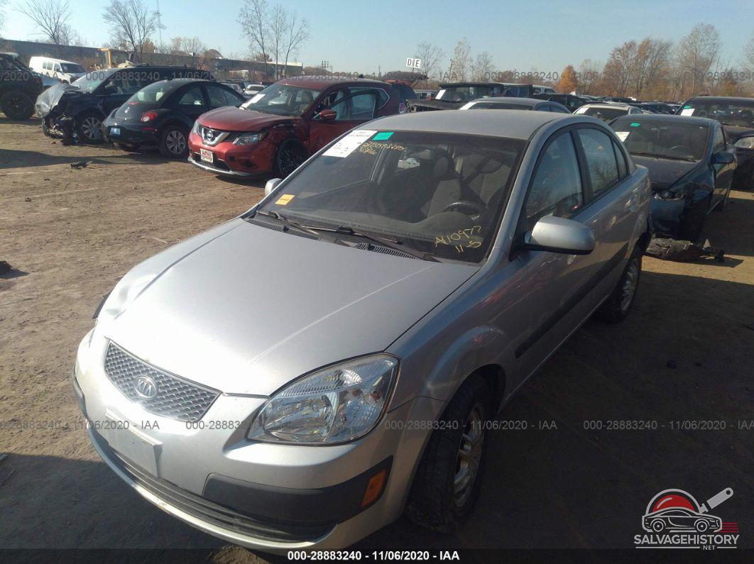KNADE123186389401 2008 KIA RIO photo no. 2