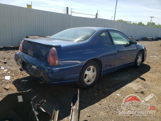 2G1WX12K439302789 2003 CHEVROLET MONTECARLO photo no. 3