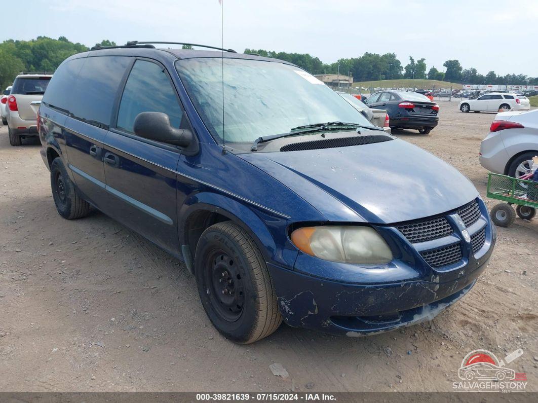 1B4GP24352B522637 2002 DODGE GRAND CARAVAN photo no. 2