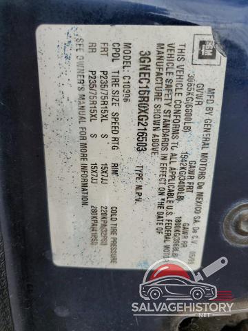 3GNEC16R0XG216503 1999 CHEVROLET SUBURBAN photo no. 13