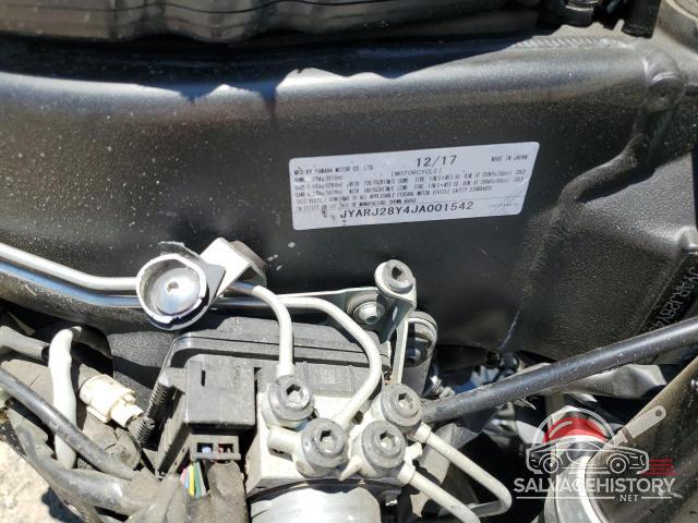 JYARJ28Y4JA001542 2018 YAMAHA YZF600 photo no. 9