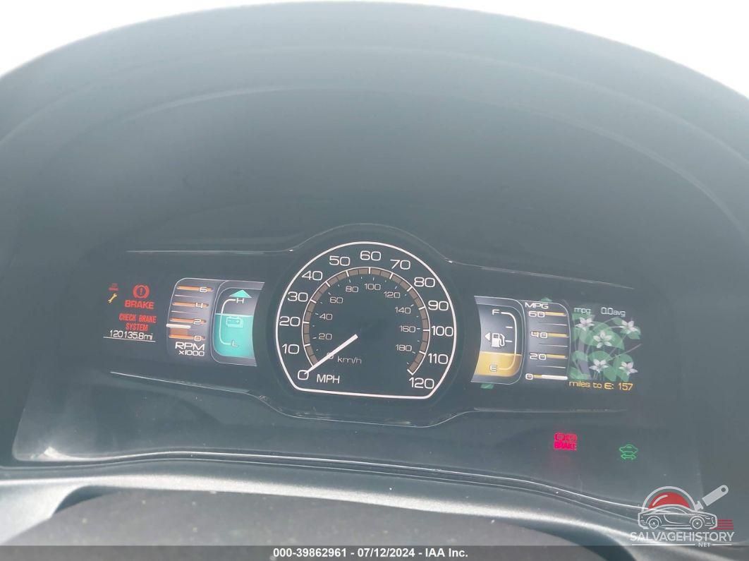 3LNDL2L31BR772791 2011 LINCOLN MKZ HYBRID photo no. 7
