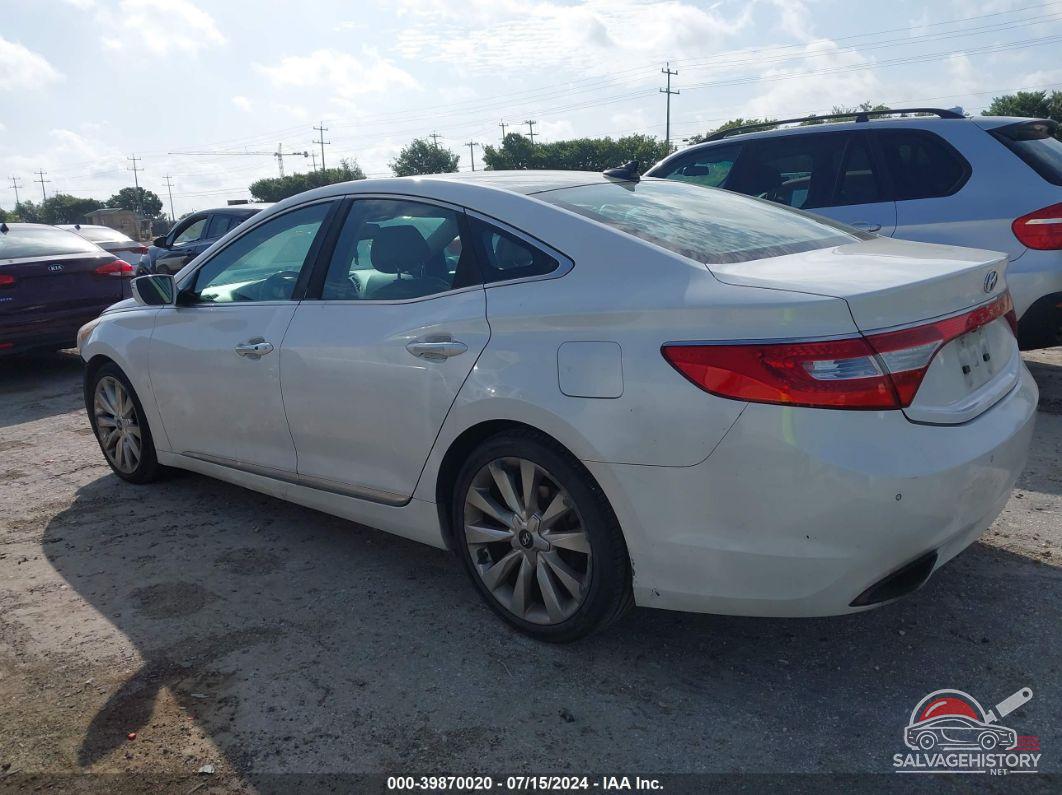 KMHFH4JG3DA233503 2013 HYUNDAI AZERA photo no. 3