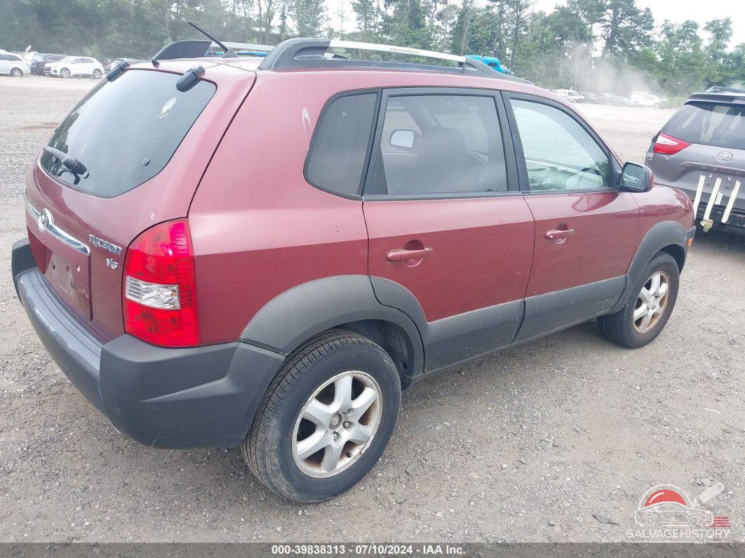 KM8JN12D65U130775 2005 HYUNDAI TUCSON photo no. 4