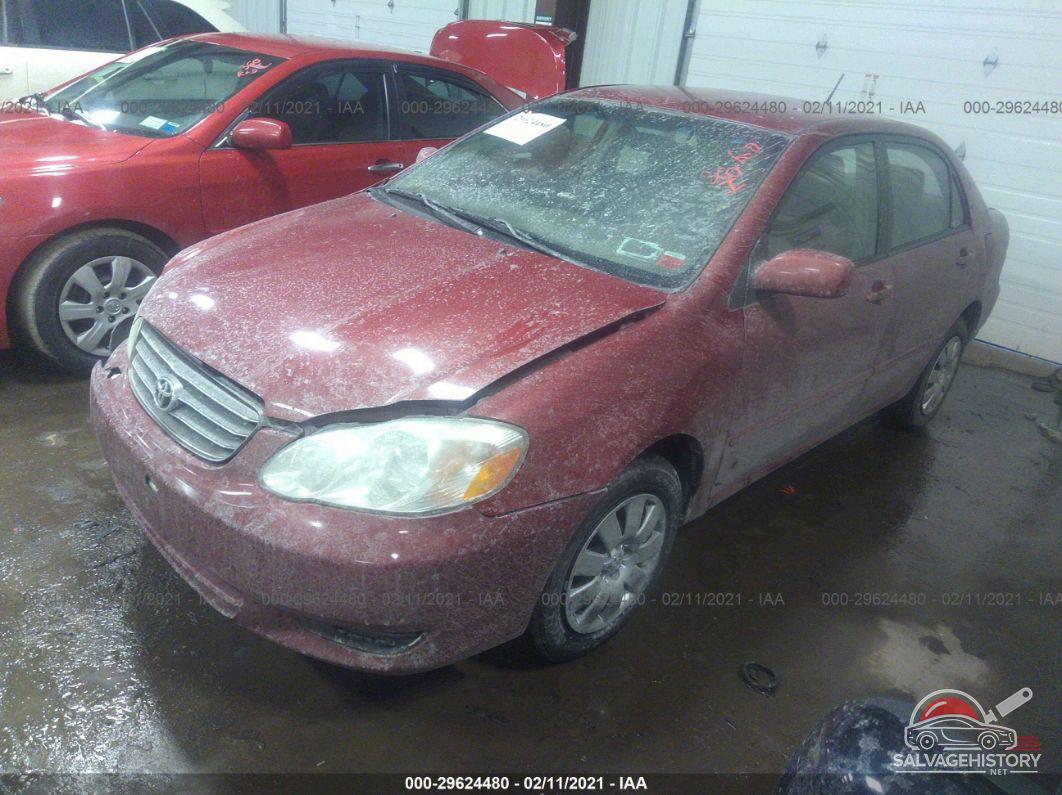 2T1BR32E23C093820 2003 TOYOTA COROLLA photo no. 2