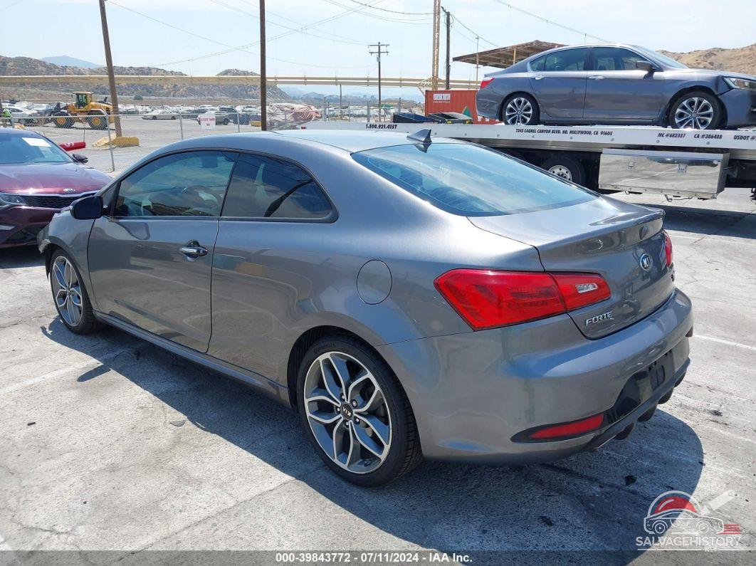 KNAFZ6A37G5629874 2016 KIA FORTE KOUP photo no. 3