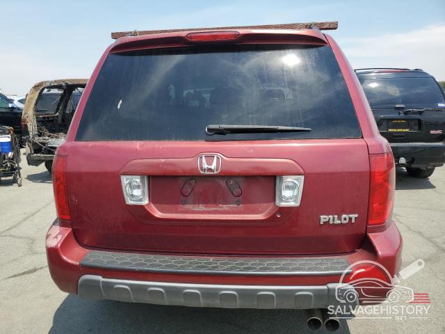 2HKYF18525H546235 2005 HONDA PILOT photo no. 6