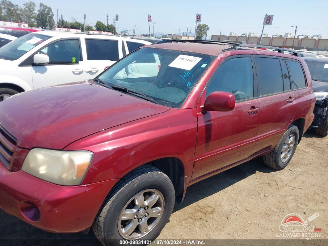 JTEEP21A040022523 2004 TOYOTA HIGHLANDER photo no. 6