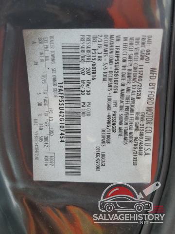 1FAFP55U42G107454 2002 FORD ALL Models photo no. 12