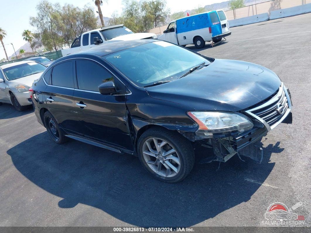3N1AB7APXEY302754 2014 NISSAN SENTRA photo no. 1