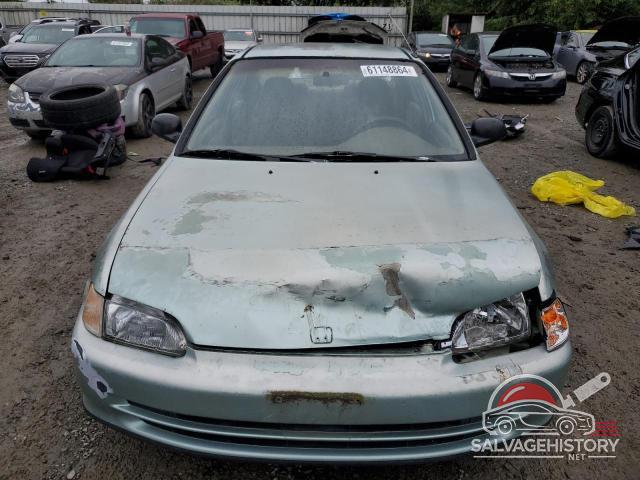 JHMEG8650NS010301 1992 HONDA CIVIC photo no. 5