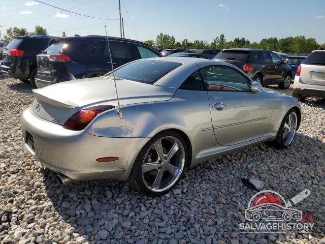 JTHFN48Y740051562 2004 LEXUS SC430 photo no. 3