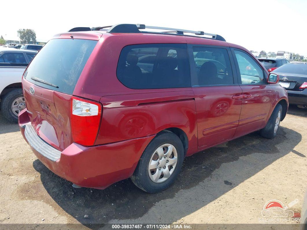KNDMB233276184703 2007 KIA SEDONA photo no. 4