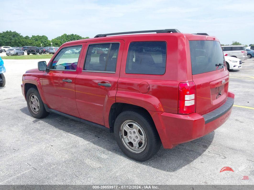1J8FT28W68D520836 2008 JEEP PATRIOT photo no. 3