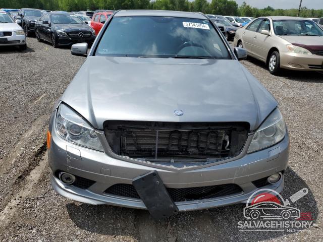 WDDGF8BB4AF463421 2010 MERCEDES-BENZ C-CLASS photo no. 5