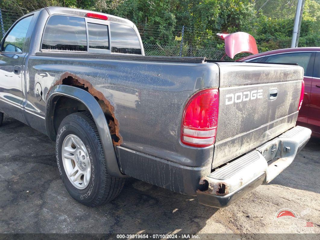 1B7FL16XX2S655642 2002 DODGE DAKOTA photo no. 6