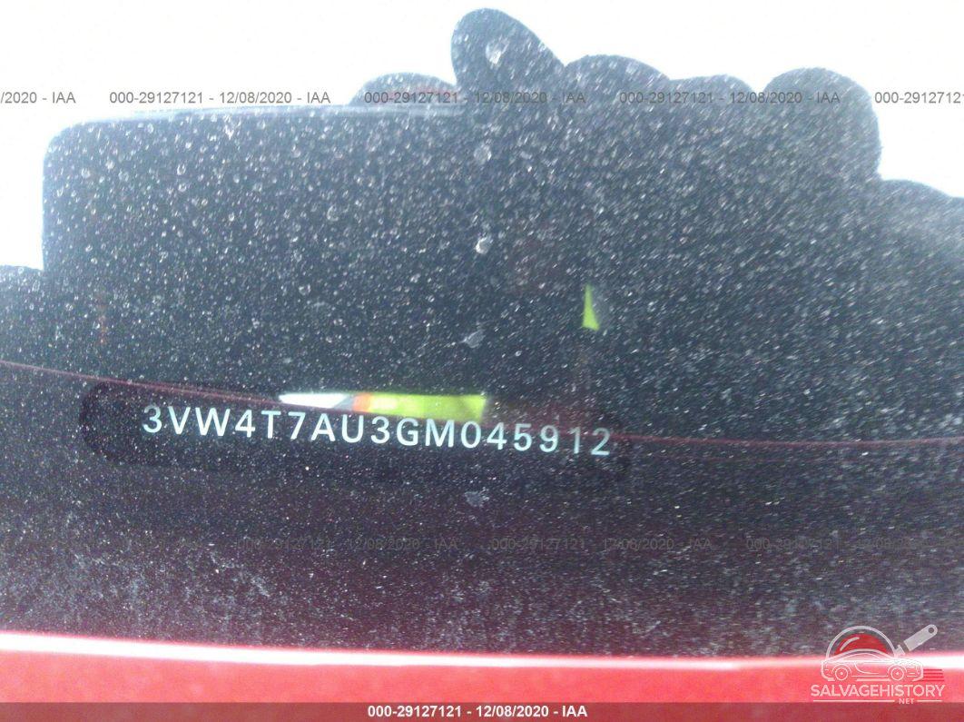 3VW4T7AU3GM045912 2016 VOLKSWAGEN GOLF GTI photo no. 9