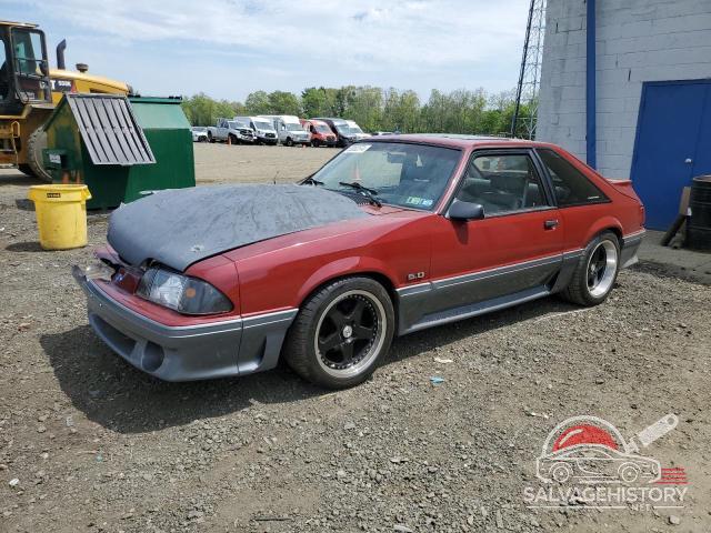 1FACP42E0MF182929 1991 FORD MUSTANG photo no. 2