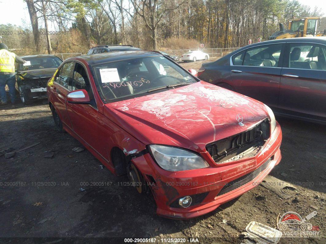 WDDGF81X98F186109 2008 MERCEDES-BENZ C-CLASS photo no. 5