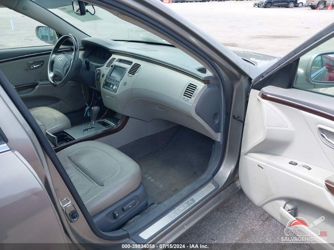 KMHFC4DF1AA460380 2010 HYUNDAI AZERA photo no. 5