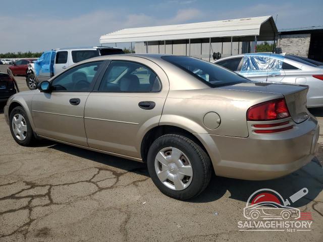 1B3EL36X44N173355 2004 DODGE STRATUS photo no. 2