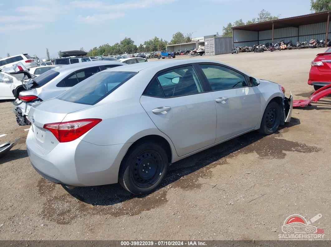 5YFBURHE3KP917119 2019 TOYOTA COROLLA photo no. 4