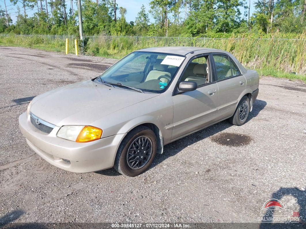 JM1BJ2223Y0261585 2000 MAZDA PROTEGE photo no. 2