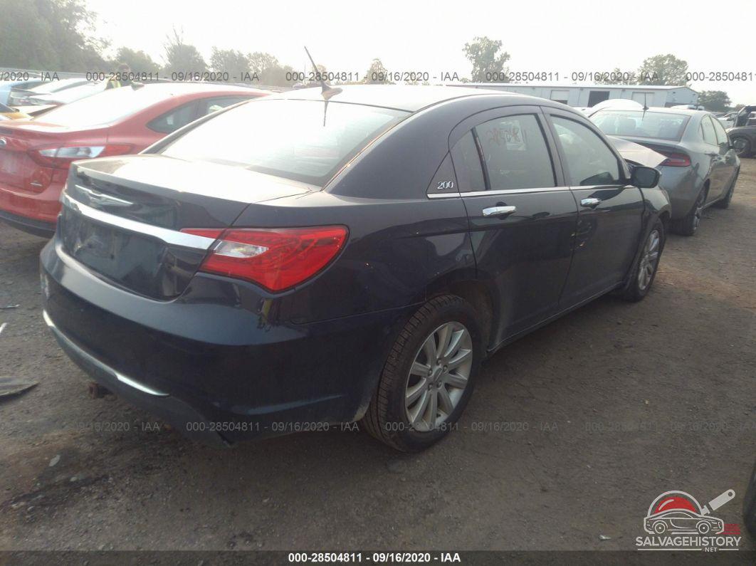 1C3CCBCG2DN755155 2013 CHRYSLER 200 photo no. 4