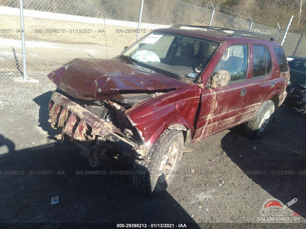 4S2DM58WX24328800 2002 ISUZU RODEO photo no. 2