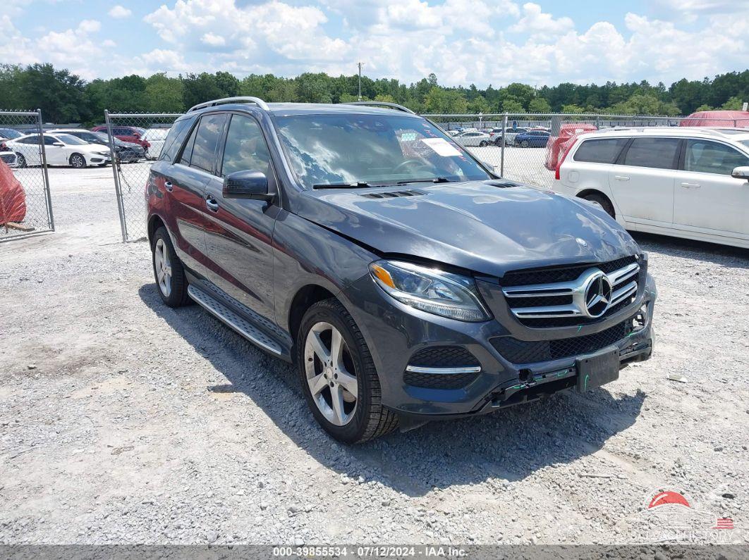 4JGDA5HB1GA710980 2016 MERCEDES-BENZ GLE 350 photo no. 2