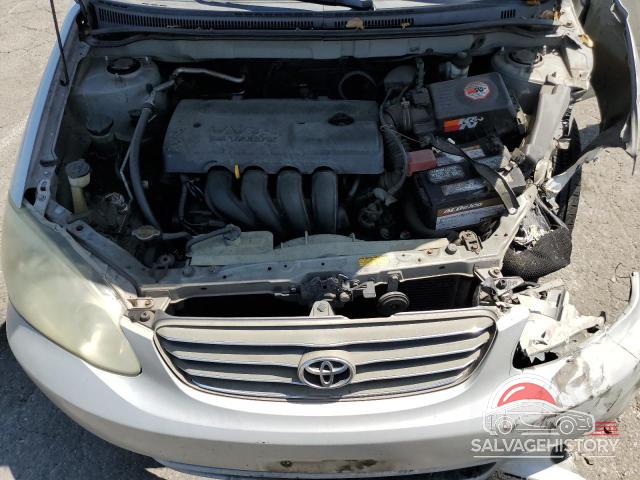 2T1BR32E74C315527 2004 TOYOTA COROLLA photo no. 11