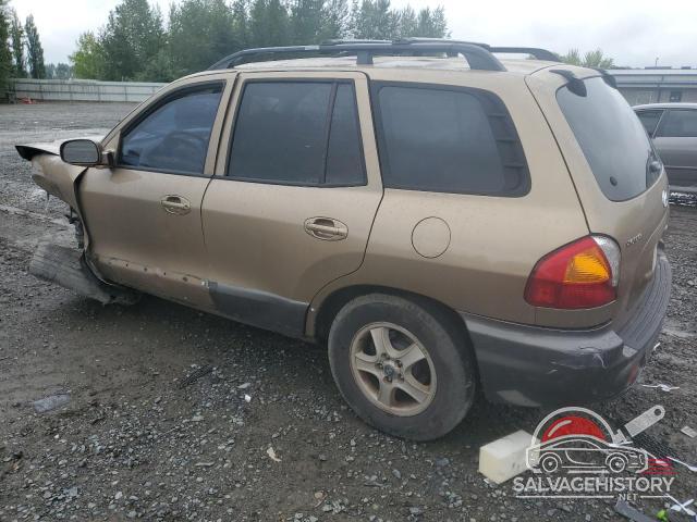 KM8SB12B54U645101 2004 HYUNDAI SANTA FE photo no. 2