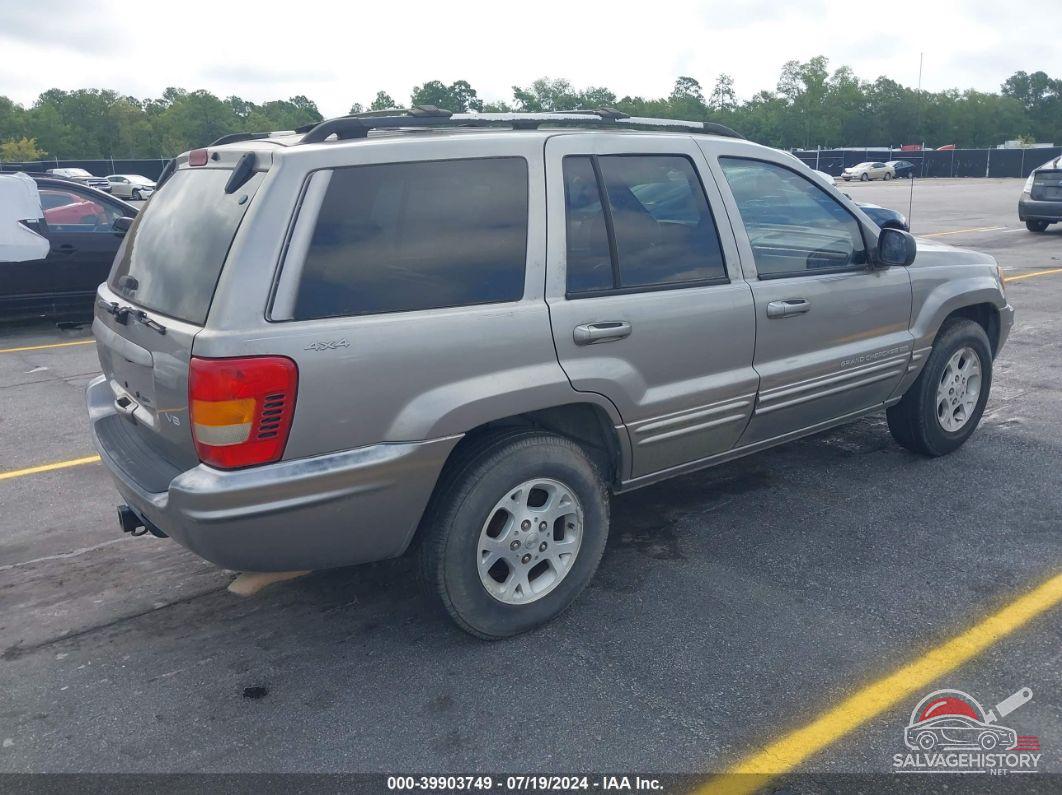 1J4GW68N0XC806228 1999 JEEP GRAND CHEROKEE photo no. 4