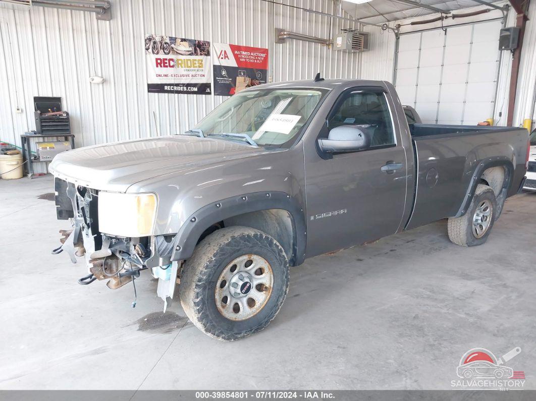 1GTEC14C67Z612667 2007 GMC SIERRA 1500 photo no. 2