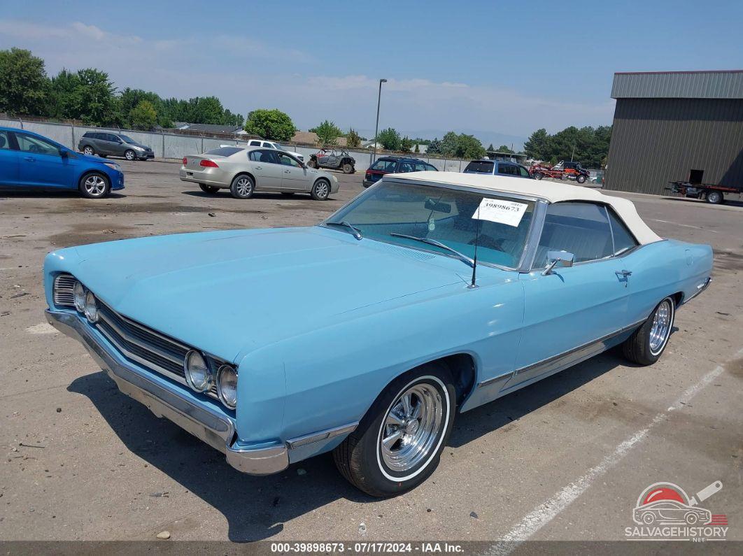 9U57F123902 1969 FORD GALAXIE 500 photo no. 2