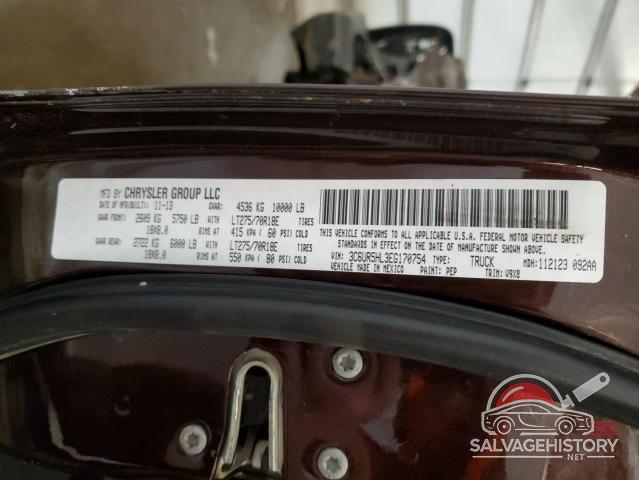 3C6UR5HL3EG170754 2014 RAM All Models photo no. 12