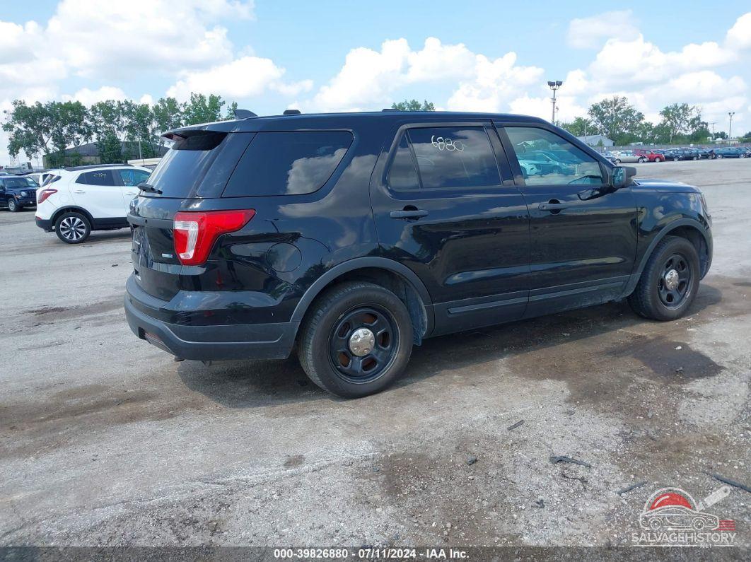 1FM5K8AR5JGC42847 2018 FORD POLICE INTERCEPTOR UTILITY photo no. 4