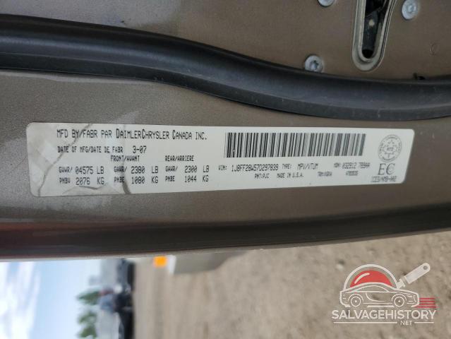 1J8FF28W57D297839 2007 JEEP PATRIOT photo no. 13