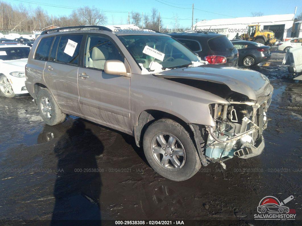 JTEEP21A940029227 2004 TOYOTA HIGHLANDER photo no. 15