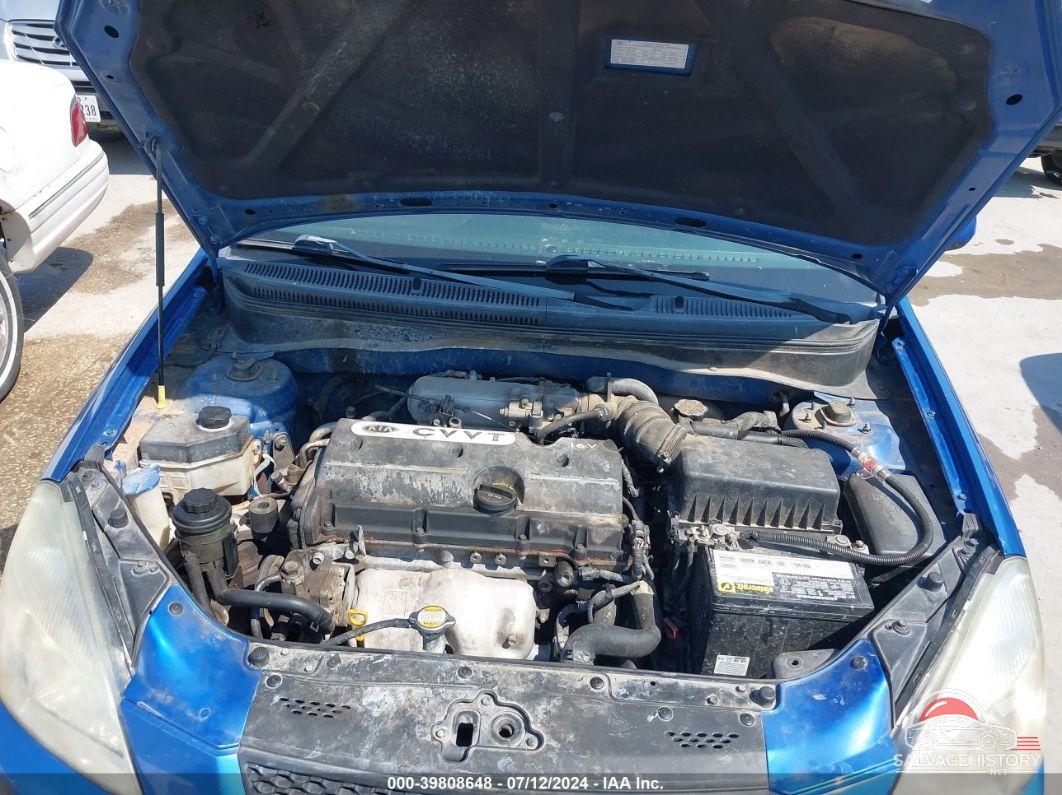 KNADE223896512005 2009 KIA RIO photo no. 10