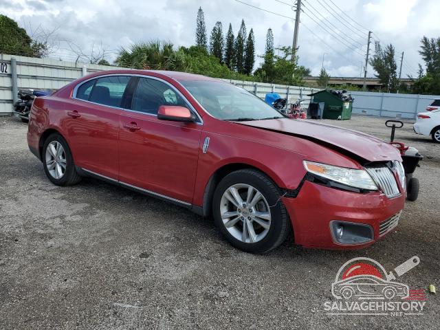 1LNHL9DR9CG800892 2012 LINCOLN MKS photo no. 4