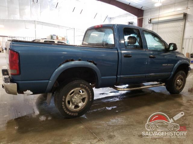 3D7KU28D23G861721 2003 DODGE RAM 2500 photo no. 3