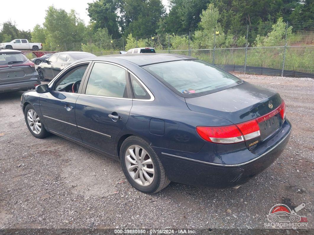 KMHFC46F16A060081 2006 HYUNDAI AZERA photo no. 3