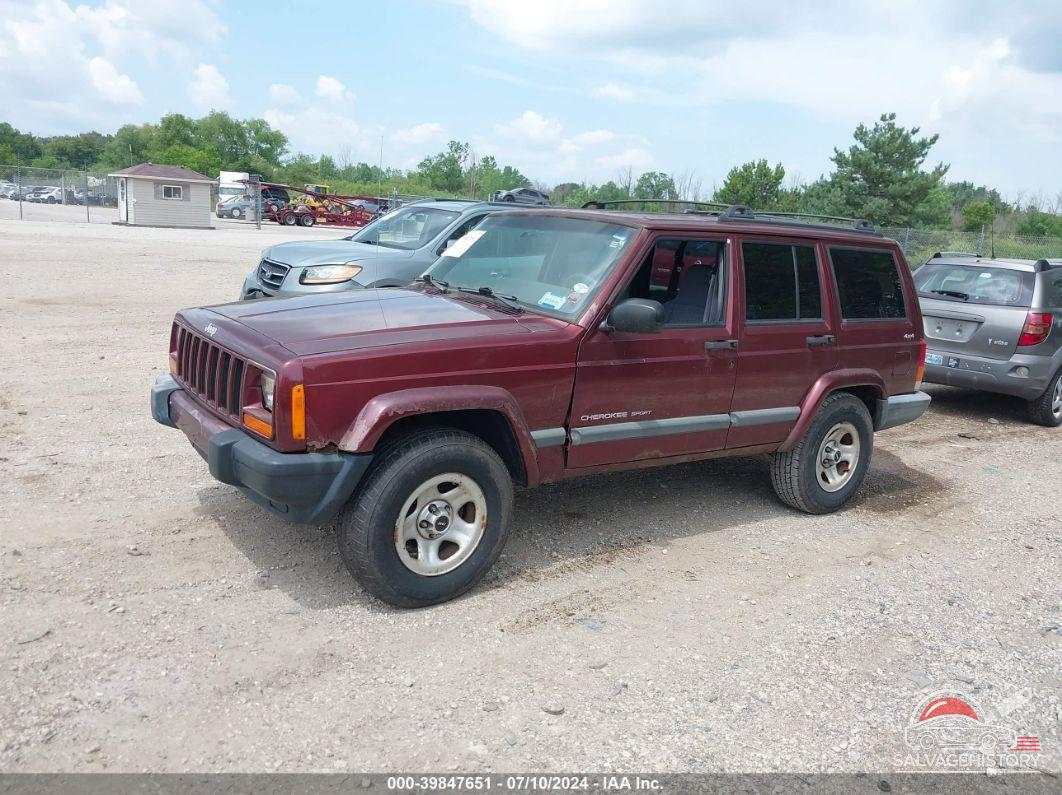 1J4FF48S0YL167078 2000 JEEP CHEROKEE photo no. 2