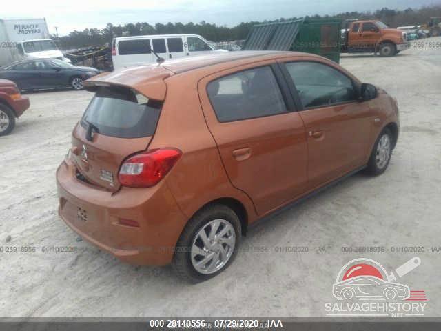 ML32A4HJ3KH013407 2019 MITSUBISHI MIRAGE photo no. 4