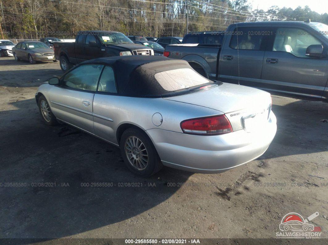 1C3EL55R15N676912 2005 CHRYSLER SEBRING CONV photo no. 3