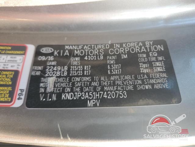 KNDJP3A51H7420753 2017 KIA SOUL photo no. 13