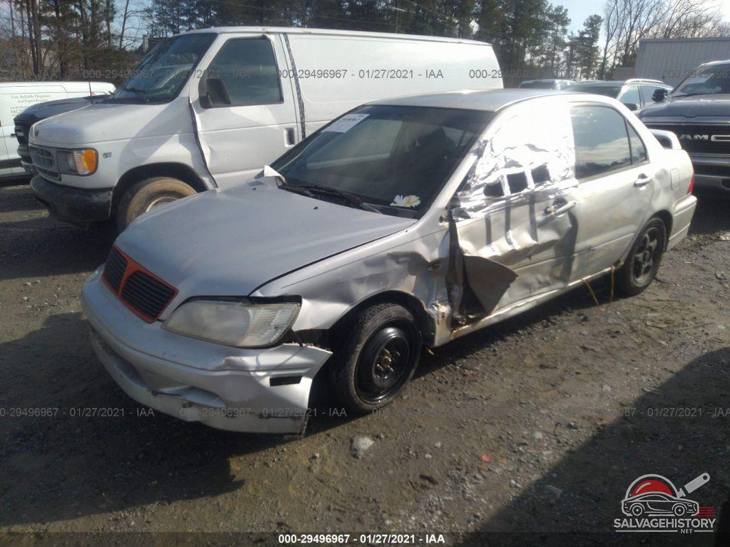 JA3AJ86EX2U002321 2002 MITSUBISHI LANCER photo no. 2